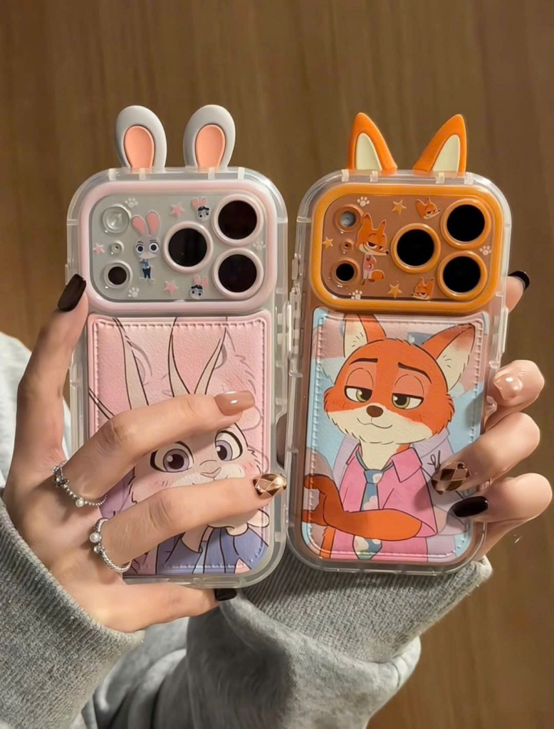 Ốp lưng dễ thương tại Nhà Ốp đôi zootopia dễ thương phù hợp phong cách năng động