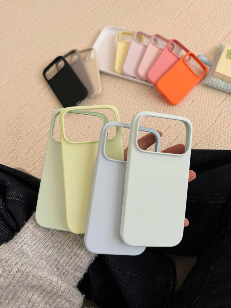 Ốp lưng iPhone dễ thương thiết kế trơn tối giản màu pastel
Ốp lưng dễ thương tại Nhà Ốp dành cho Gen Z